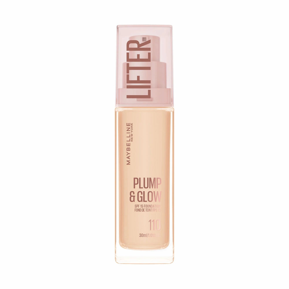 Maybelline New York Fondotinta Lifter Plump & Glow 110