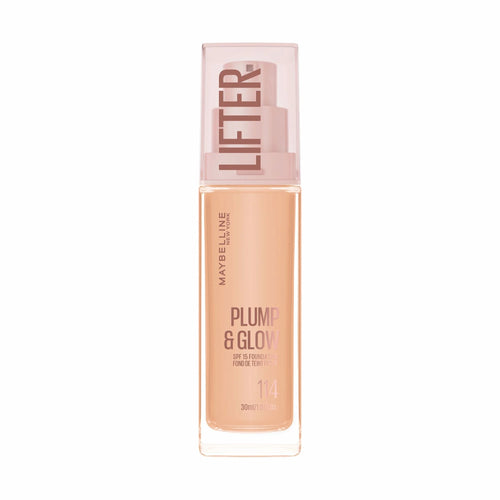 Maybelline New York Fondotinta Lifter Plump & Glow 114