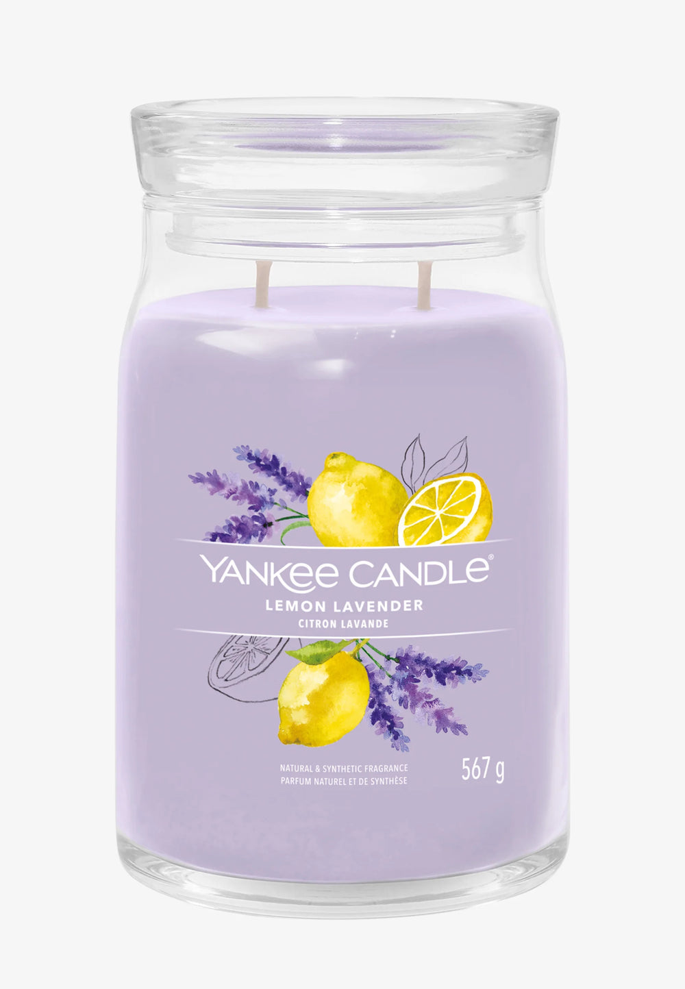 Yankee Candle Lemon Lavender  candela profumata 567gr