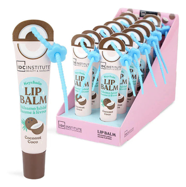 IDC INSTITUTE Coconut Keychain Lip Balm Balsamo Labbra