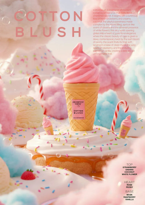 Arabiyat Sugar Cotton Blush 100ml - profumo donna