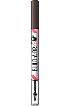 Maybelline New York Build-a-brow Penna Sopracciglia E Gel Fissante 2 In 1 260- Deep Brown