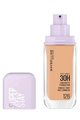 Maybelline New York Superstay 30 Ore Lumi Matte Fondotinta - 126