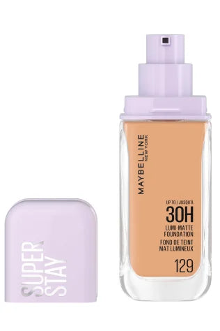 Maybelline New York Superstay 30 Ore Lumi Matte Fondotinta - 129