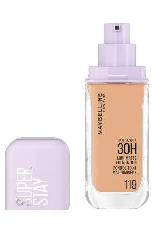 Maybelline New York Superstay 30 Ore Lumi Matte Fondotinta - 119