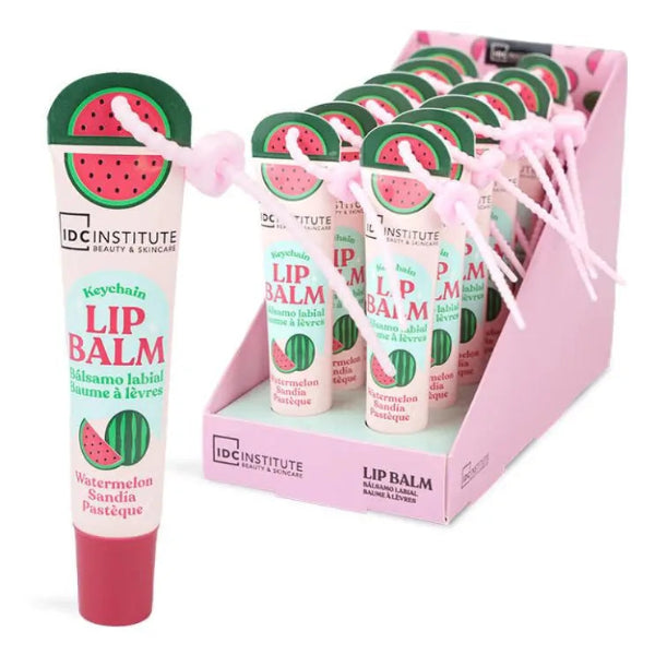 IDC INSTITUTE Watermelon Keychain Lip Balm Balsamo Labbra