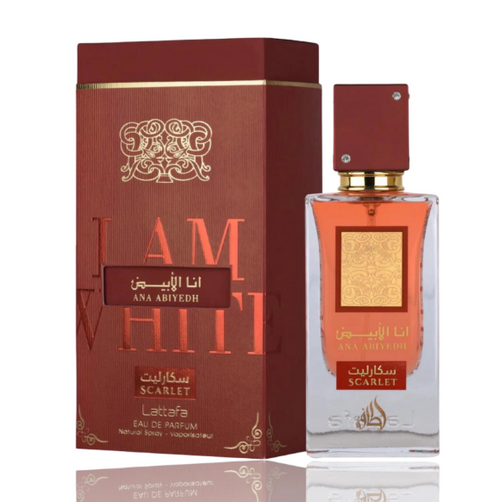 Lattafa Ana Abiyedh Scarlet 60ml - profumo donna