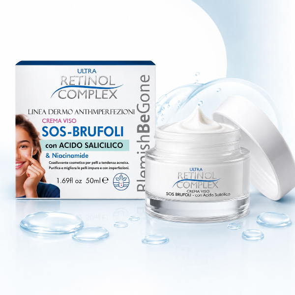 Retinol Complex Crema Viso SOS Brufoli 50ml