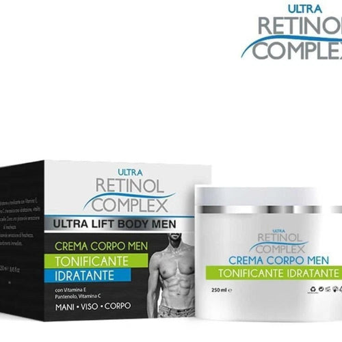 Retinol Complex Crema Corpo Men Tonificante Idratante 250 ML