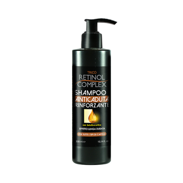Retinol Complex Shampoo Anticaduta Antiforfora 300 ML