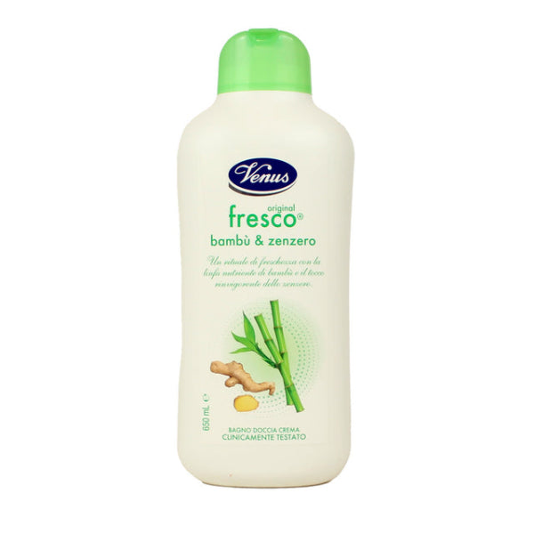VENUS BAGNO DOCCIA CREMA FRESCO BAMBU' E ZENZERO 650 ML