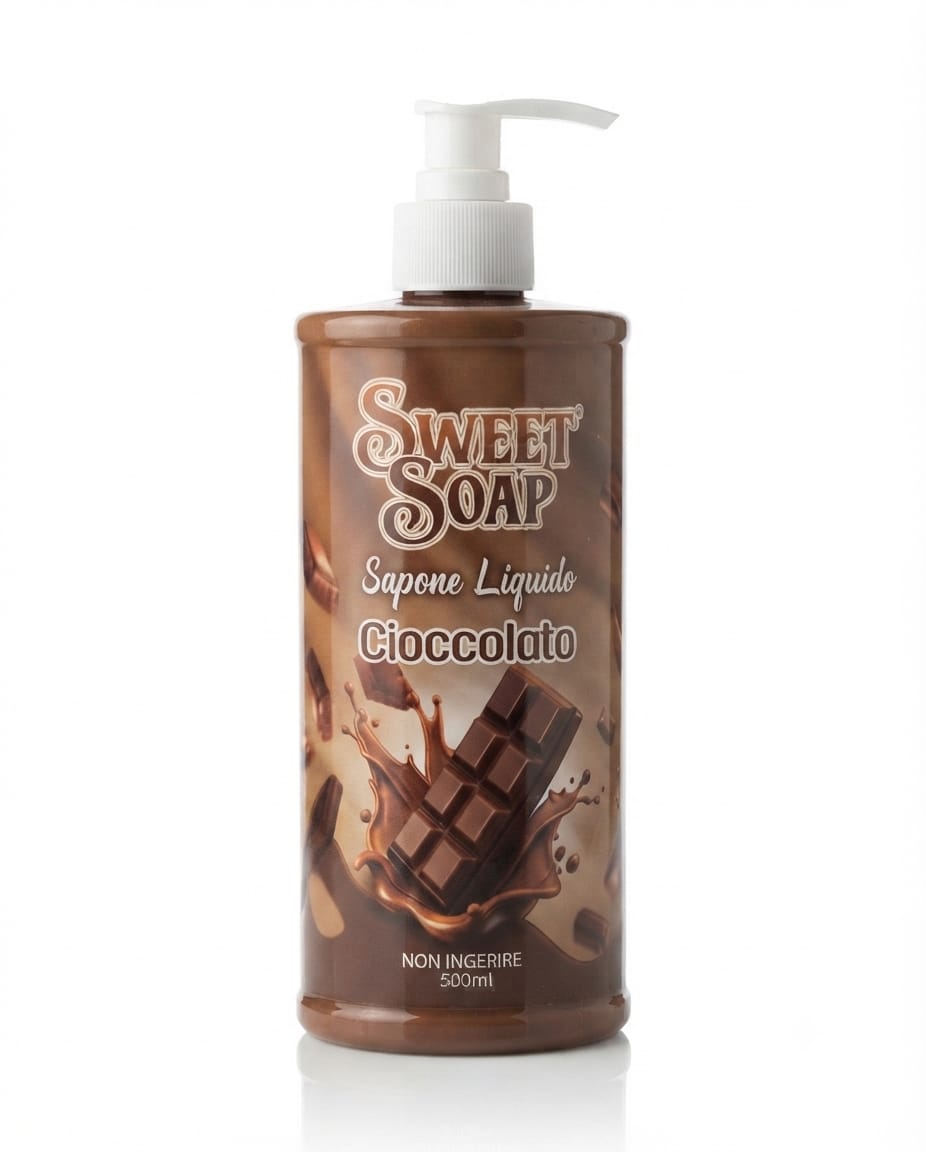 Sweet Soap Sapone liquido Cioccolato 500ml