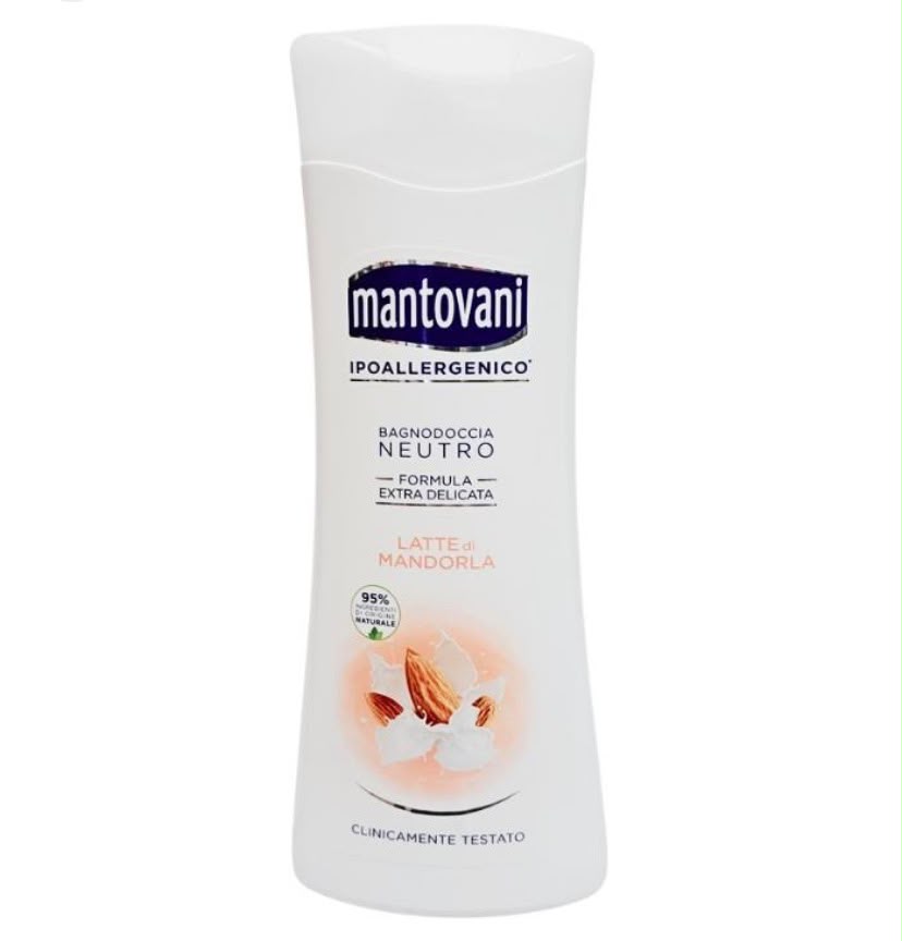 Mantovani bagnodoccia neutro Latte di Mandorla 400ml
