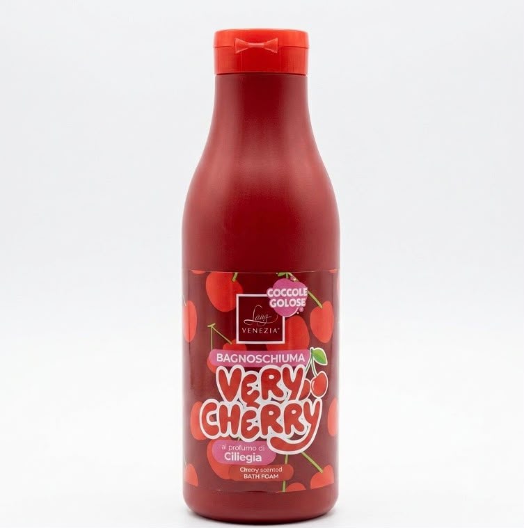 Lady Venezia Coccole Golose Bagnoschiuma Very Cherry 500ml