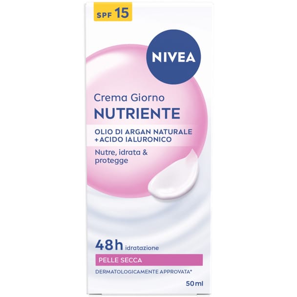 Nivea Crema Giorno Nutriente 48h SPF15 50ml