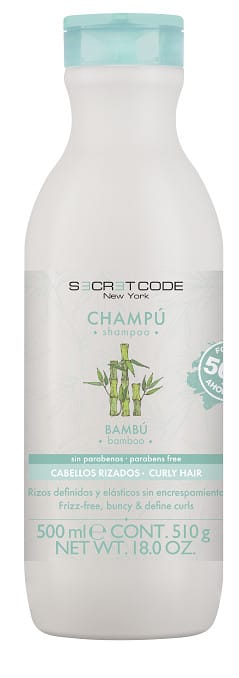 Secret Code Shampoo capelli ricci Bambù 500ml