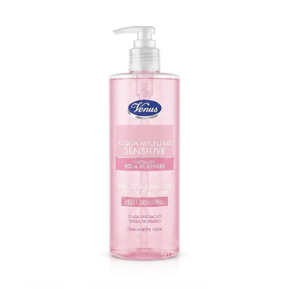 Venus Acqua Micellare Sensitive Distillato Rosa di Venere 400ml