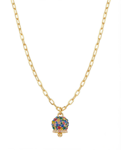 Collana Rainbow Bell con Cristalli
