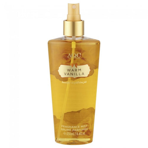 AQC FRAGRANCES BODY MIST WARM VANILLA 250ML