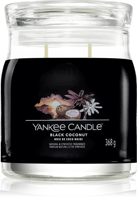 Yankee Candle Black Coconut candela profumata 368gr