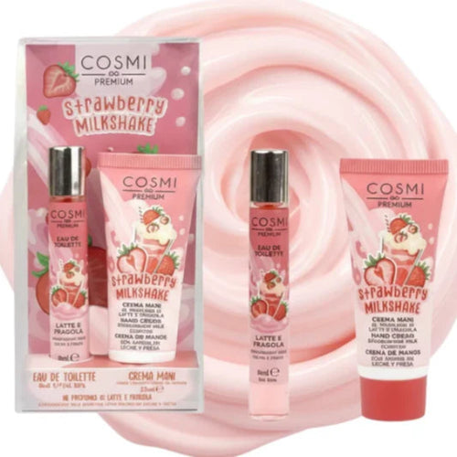 Cosmi Strawberry Milkshake set crema mani + profumo