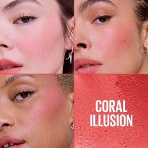 Maybelline New York Cloudtopia Blush Cheek & Lip Mousse Up to 14H Cheek Colour - 5 Coral Illusion