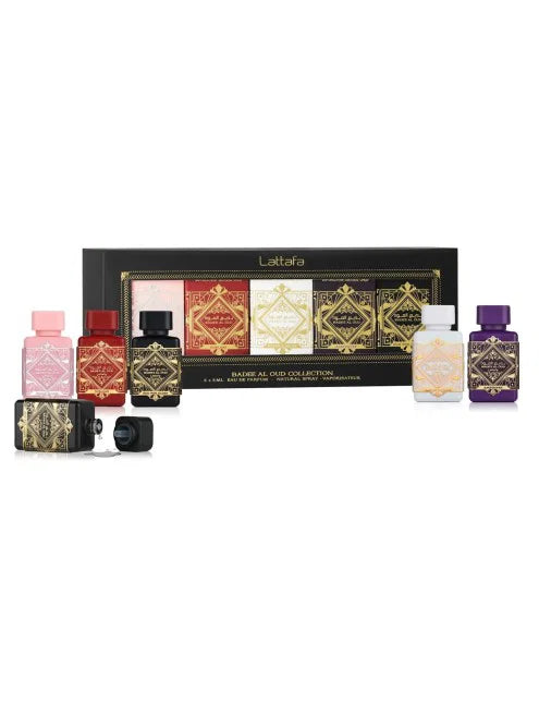 Lattafa Bade'e Al Oud Mini Collection EDP 5X5ml - profumo unisex