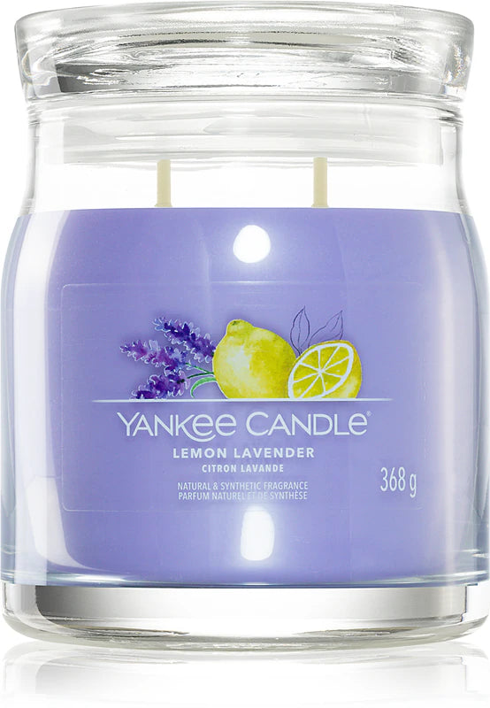 Yankee Candle Lemon Lavender candela profumata 368gr