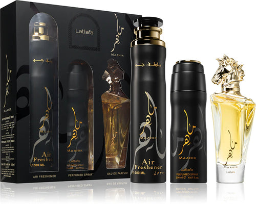 Lattafa Maahir Set Regalo 3pz