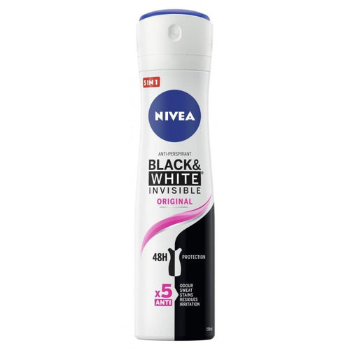 Nivea Black & White Invisible Deodorante spray 150ml