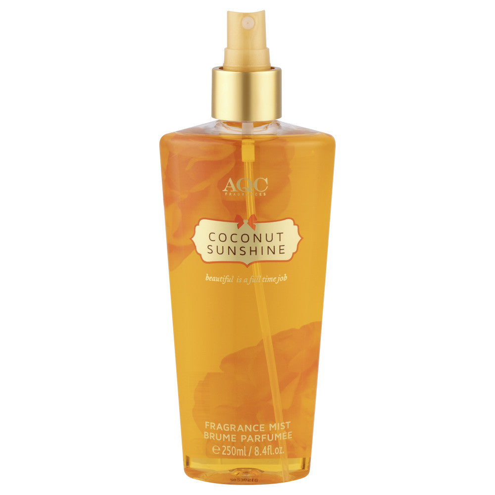 AQC Fragrances Body Mist Coconut Sunshine 250ml - acqua profumata corpo