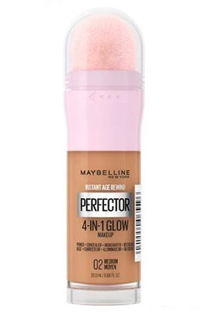 Maybelline New York Fondotinta Instant Perfector 4 in 1 Glow 02 -  Medium