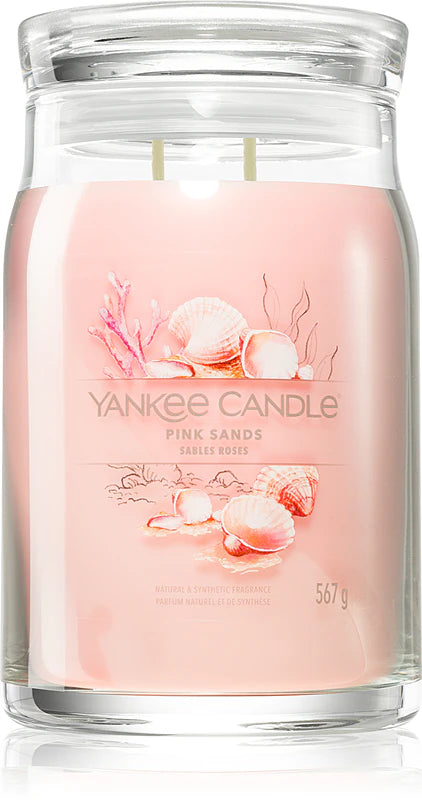 Yankee Candle Pink Sands candela profumata 567gr