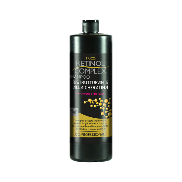 Retinol Complex Shampoo Ristrutturante Alla Cheratina 800 ML