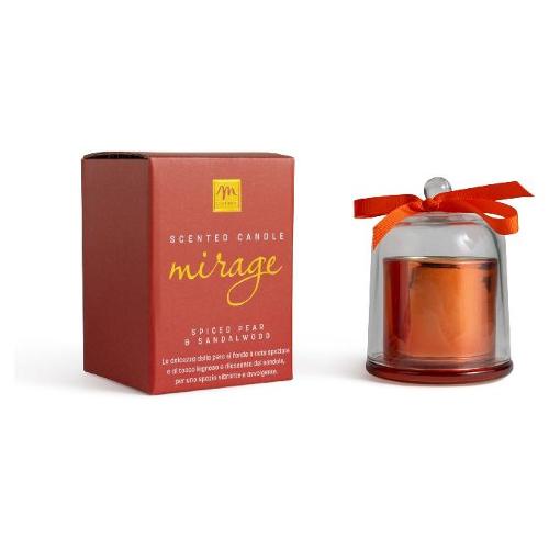 Mirage Candela profumata in vetro Spiced Pear&Sandal Wood