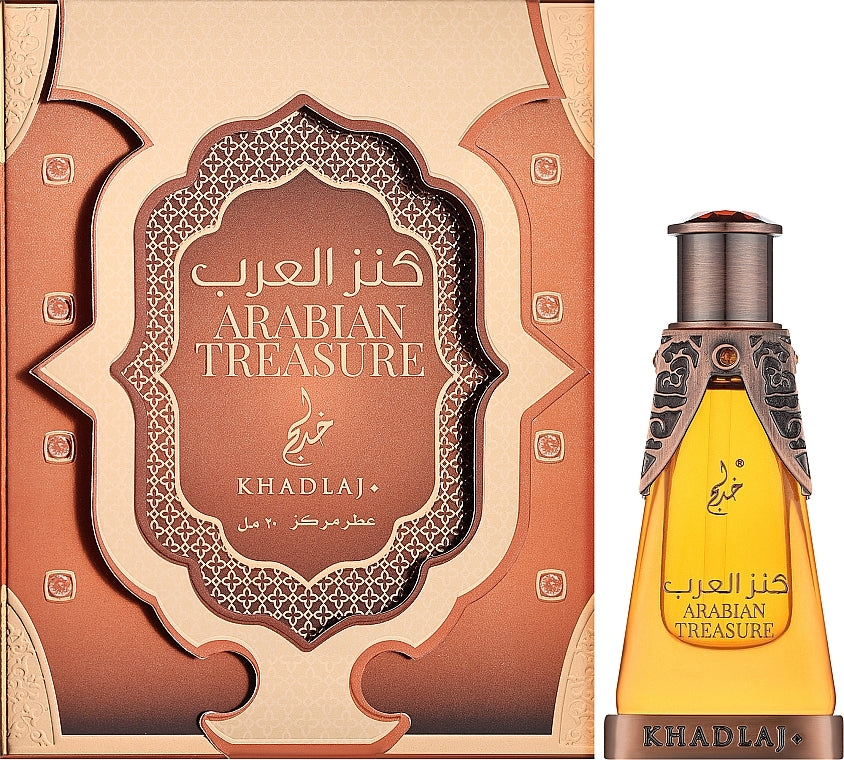 Khadlaj Arabian Treasure 20ml - olio profumato corpo
