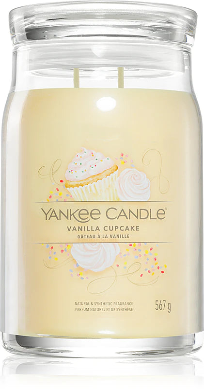 Yankee Candle Vanilla Cupcake candela profumata 567gr